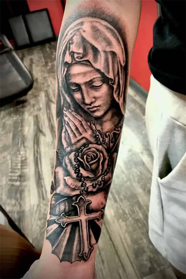 tatuagem de virgem maria para mulheres1