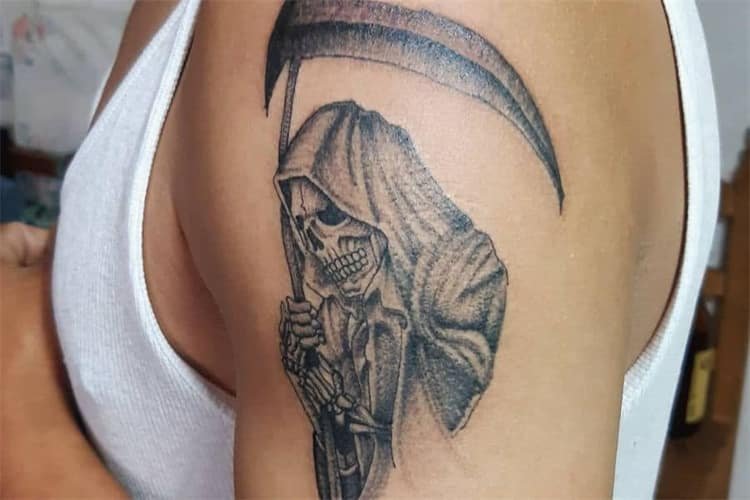 Tatuagem de Santa Muerte