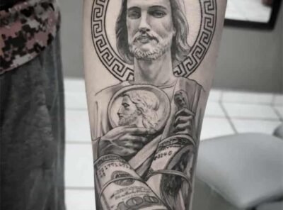 O que são tatuagens de San Judas - Design de preço médio